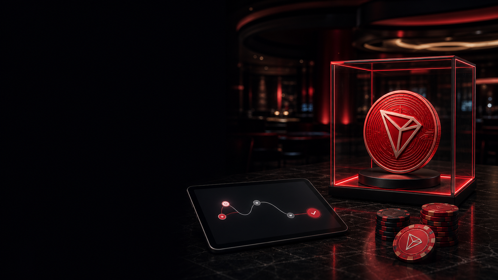 TRON casino payments with TRX